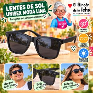 RI-ML-01557 Lentes de Sol Unisex Moda Lina Diseño 178844