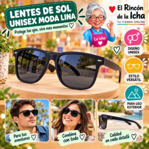 RI-ML-01558 Lentes de Sol Unisex Moda Lina Diseño 178845