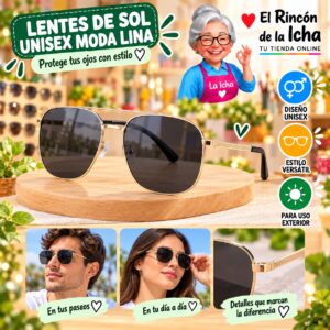 RI-ML-01561 Lentes de Sol Unisex Moda Lina Diseño 178950