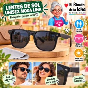 RI-ML-01566 Lentes de Sol Unisex Moda Lina Diseño 178849