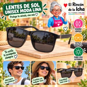 RI-ML-01574 Lentes de Sol Unisex Moda Lina Diseño 178854