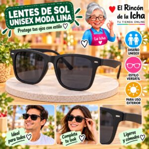 RI-ML-01578 Lentes de Sol Unisex Moda Lina Diseño 178801