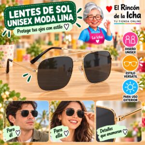 RI-ML-01583 Lentes de Sol Unisex Moda Lina Diseño 178953