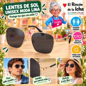 RI-ML-01584 Lentes de Sol Unisex Moda Lina Diseño 178954