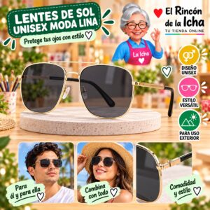 RI-ML-01588 Lentes de Sol Unisex Moda Lina Diseño 178957