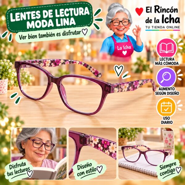 Lentes de Lectura Moda Lina Diseño 178311