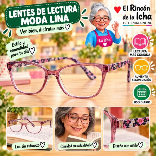 Lentes de Lectura Moda Lina Diseño 178312