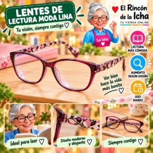 RI-ML-01612 Lentes de Lectura Moda Lina Diseño 178313-1