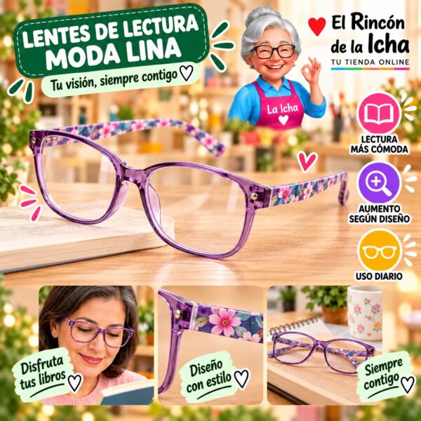 Lentes de Lectura Moda Lina Diseño 178313