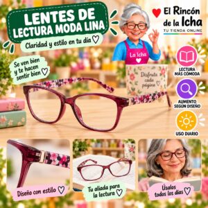 RI-ML-01614 Lentes de Lectura Moda Lina Diseño 178314-1