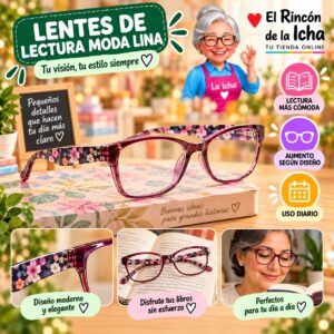 RI-ML-01615 Lentes de Lectura Moda Lina Diseño 178314