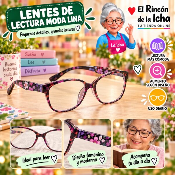 Lentes de Lectura Moda Lina Diseño 178315