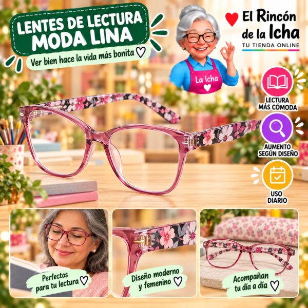 Lentes de Lectura Moda Lina Diseño 178337