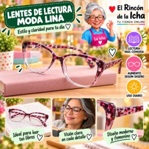 RI-ML-01620 Lentes de Lectura Moda Lina Diseño 178329