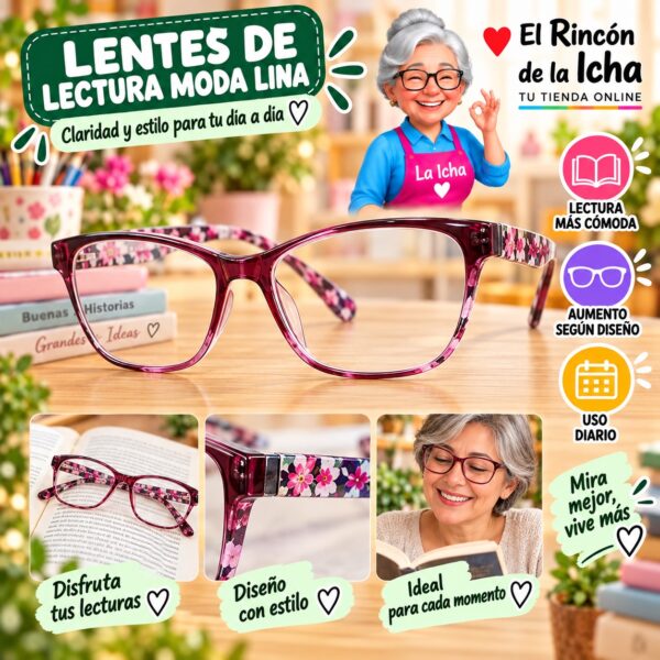 Lentes de Lectura Moda Lina Diseño 178331
