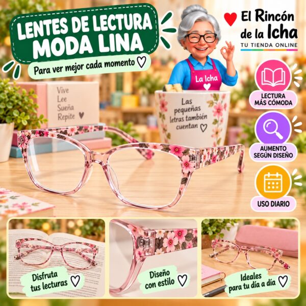 Lentes de Lectura Moda Lina Diseño 178332