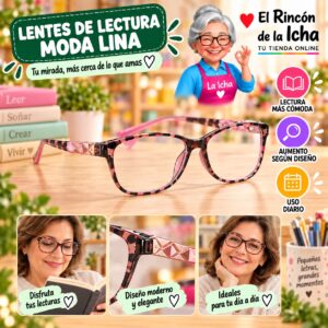 RI-ML-01625 Lentes de Lectura Moda Lina Diseño 178334