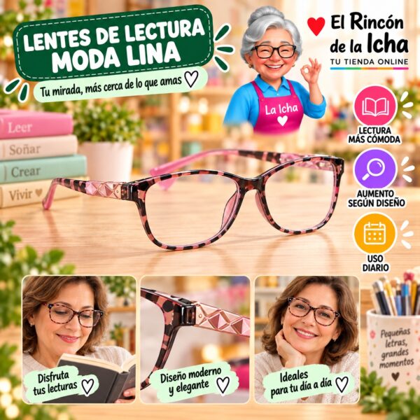 Lentes de Lectura Moda Lina Diseño 178334