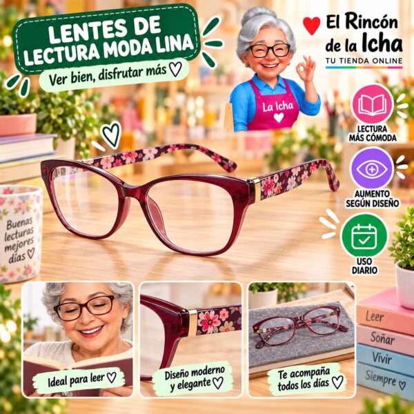 Lentes de Lectura Moda Lina Diseño 178335