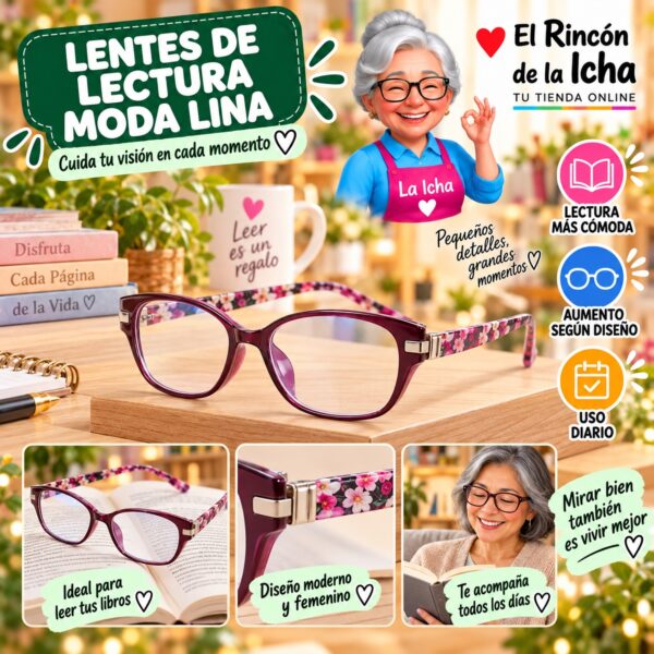 RI-ML-01628 Lentes de Lectura Moda Lina Diseño 178345-1