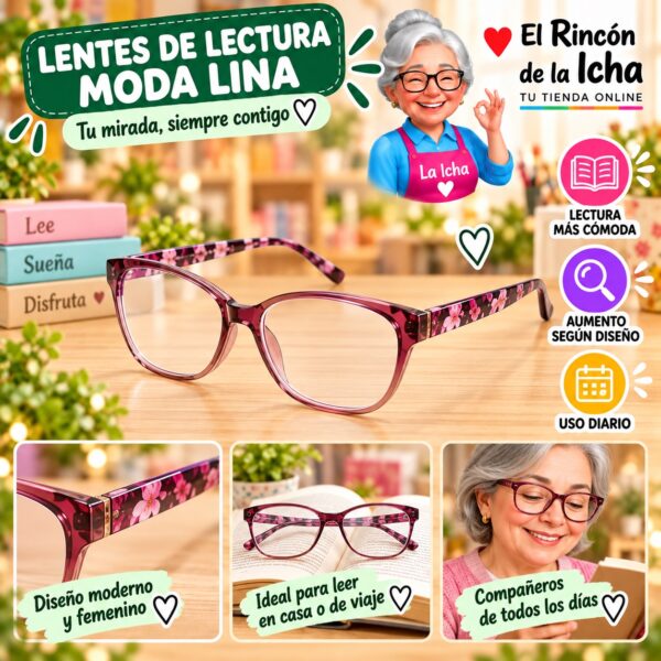 RI-ML-01630 Lentes de Lectura Moda Lina Diseño 178346-1