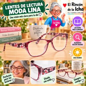 RI-ML-01631 Lentes de Lectura Moda Lina Diseño 178346