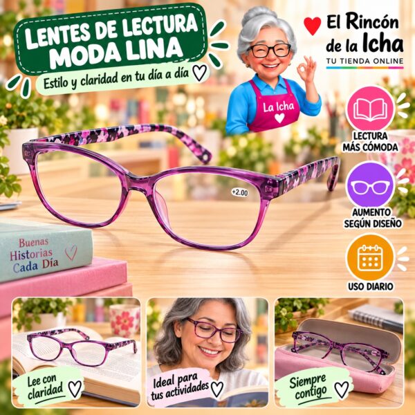 Lentes de Lectura Moda Lina Diseño 178347