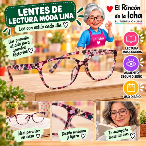 RI-ML-01634 Lentes de Lectura Moda Lina Diseño 178348-1