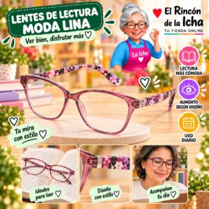 RI-ML-01635 Lentes de Lectura Moda Lina Diseño 178348
