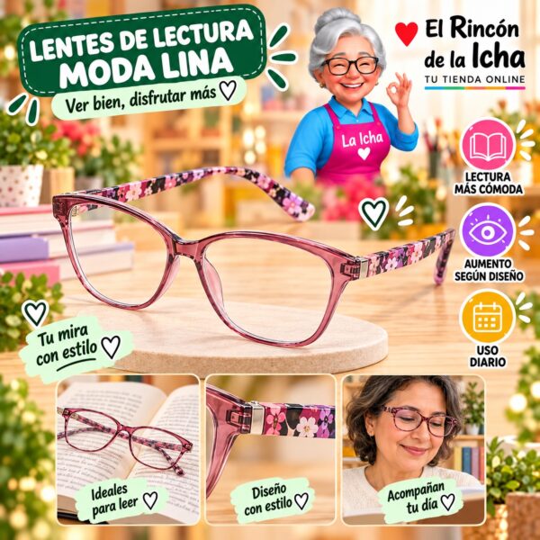 Lentes de Lectura Moda Lina Diseño 178348