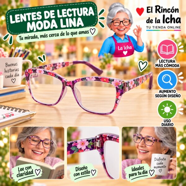 Lentes de Lectura Moda Lina Diseño 178349