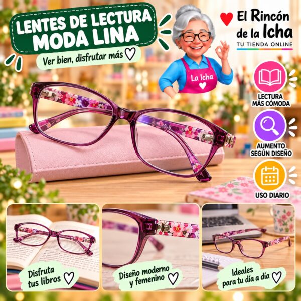 Lentes de Lectura Moda Lina Diseño 178351