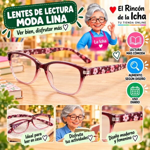 RI-ML-01646 Lentes de Lectura Moda Lina Diseño 178696-2