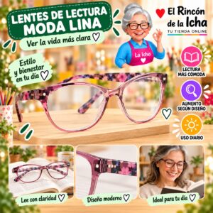 RI-ML-01650 Lentes de Lectura Moda Lina Diseño 178696-6