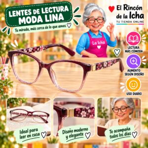 RI-ML-01652 Lentes de Lectura Moda Lina Diseño 178696-8