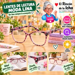 RI-ML-01653 Lentes de Lectura Moda Lina Diseño 178696-9