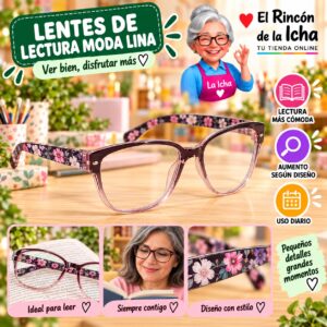 RI-ML-01655 Lentes de Lectura Moda Lina Diseño 178527