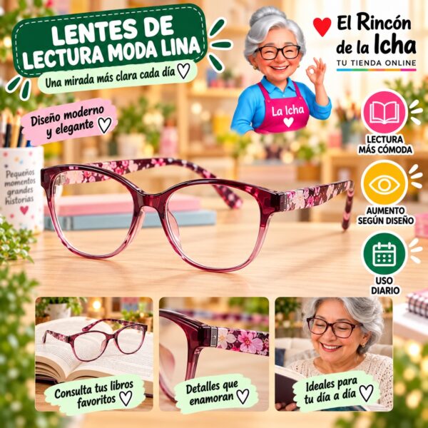 Lentes de Lectura Moda Lina Diseño 178528