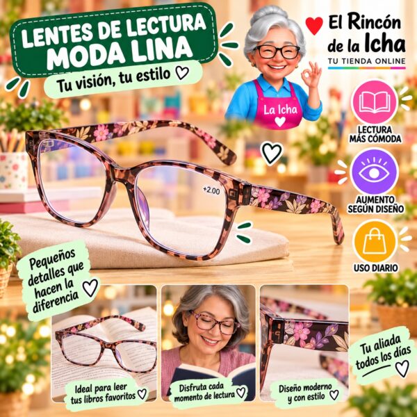 Lentes de Lectura Moda Lina Diseño 178529