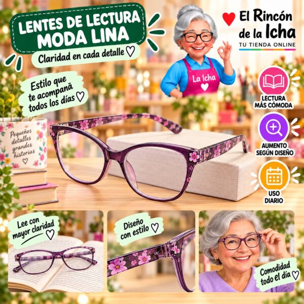 Lentes de Lectura Moda Lina Diseño 178532