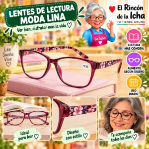 RI-ML-01666 Lentes de Lectura Moda Lina Diseño 178533