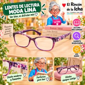 RI-ML-01672 Lentes de Lectura Moda Lina Diseño 178322-1