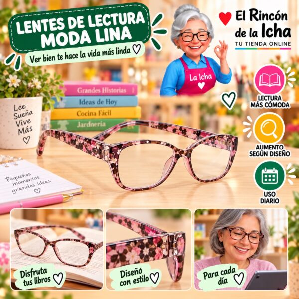 Lentes de Lectura Moda Lina Diseño 178341