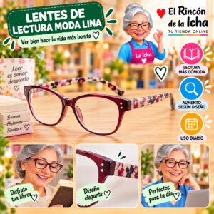 RI-ML-01688 Lentes de Lectura Moda Lina Diseño 178342-1