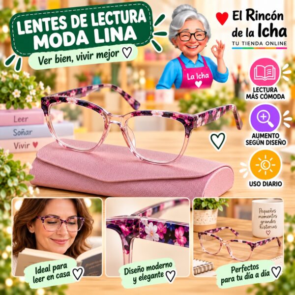 Lentes de Lectura Moda Lina Diseño 178342