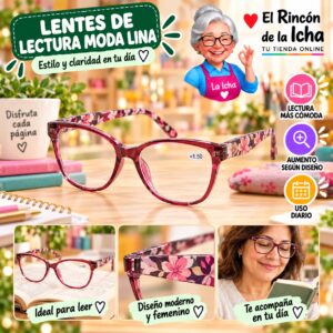 RI-ML-01690 Lentes de Lectura Moda Lina Diseño 178343-1