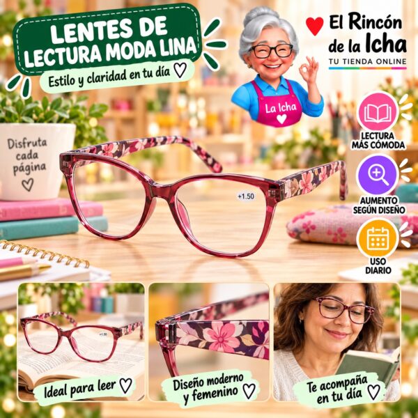 RI-ML-01690 Lentes de Lectura Moda Lina Diseño 178343-1