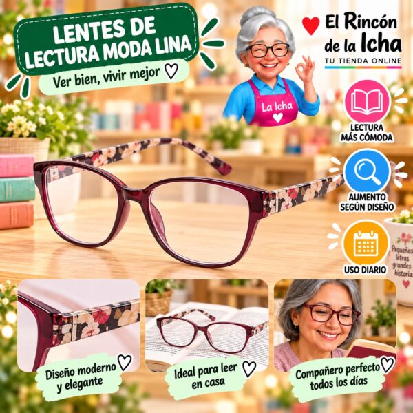Lentes de Lectura Moda Lina Diseño 178352