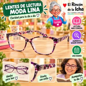 RI-ML-01695 Lentes de Lectura Moda Lina Diseño 178353-1