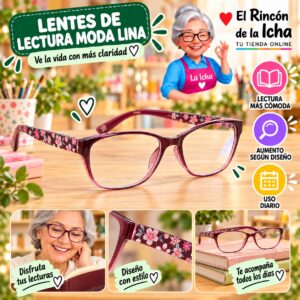 RI-ML-01698 Lentes de Lectura Moda Lina Diseño 178354